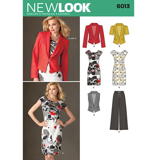 New Look 6013 snitmønster