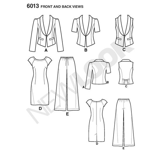New Look 6013 snitmønster