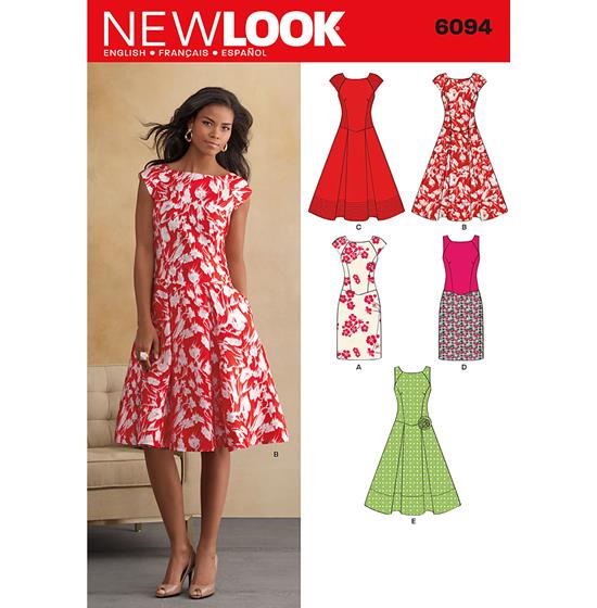 New Look 6094 snitmønster