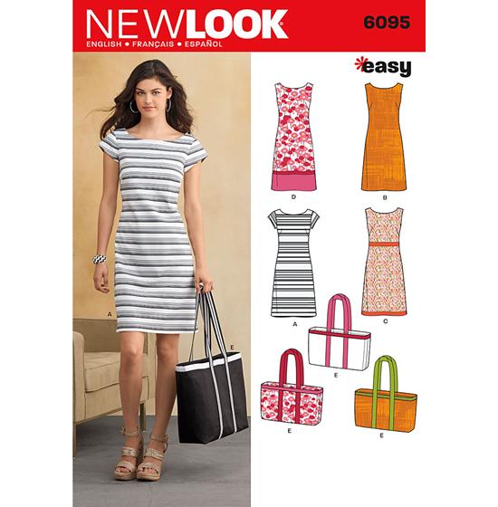 New Look 6095 snitmønster