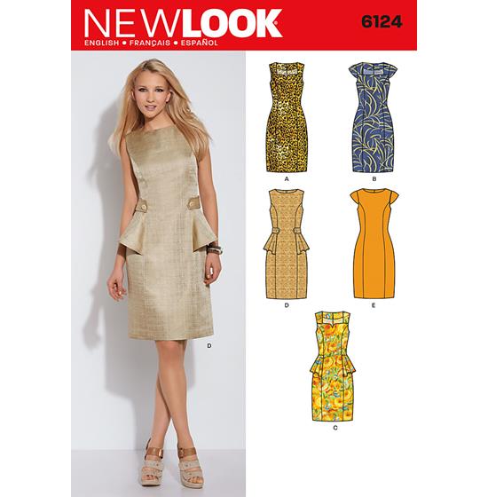 New Look 6124 snitmønster