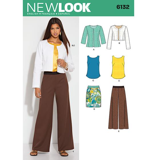 New Look 6132 snitmønster