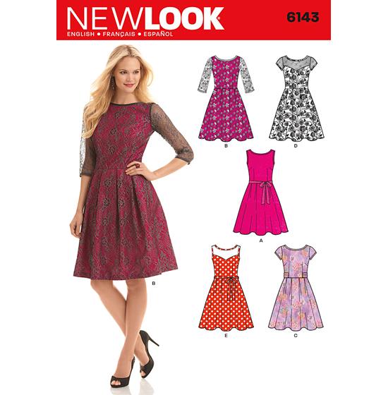 New Look 6143 snitmønster