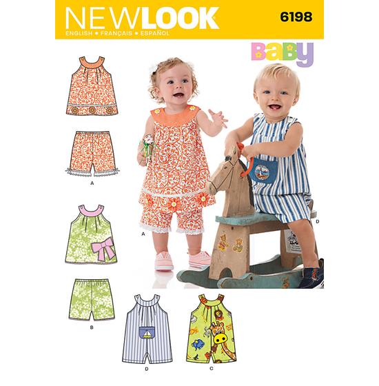 New Look 6198 snitmønster