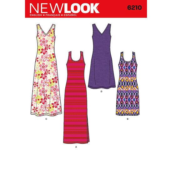 New Look 6210 snitmønster