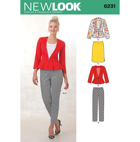 New Look 6231 snitmønster