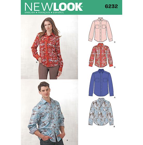 New Look 6232 snitmønster