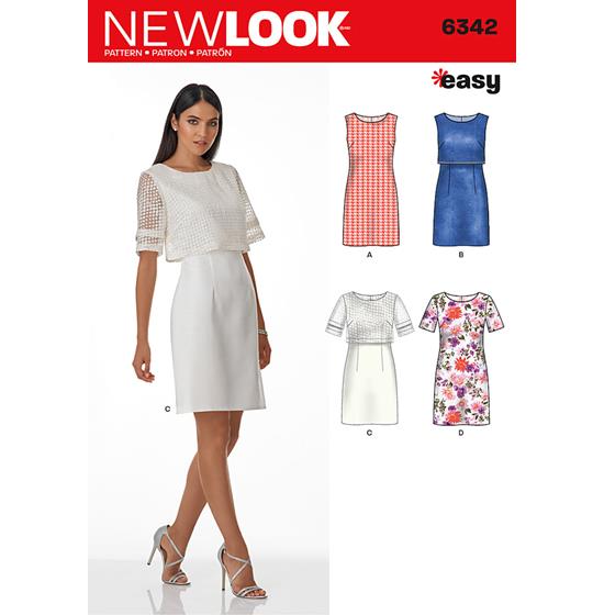 New Look 6342 snitmønster