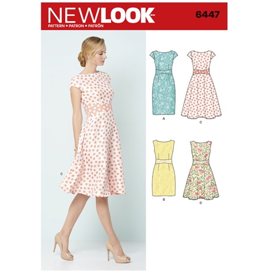 New Look 6447 snitmønster