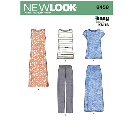 New Look 6458 snitmønster
