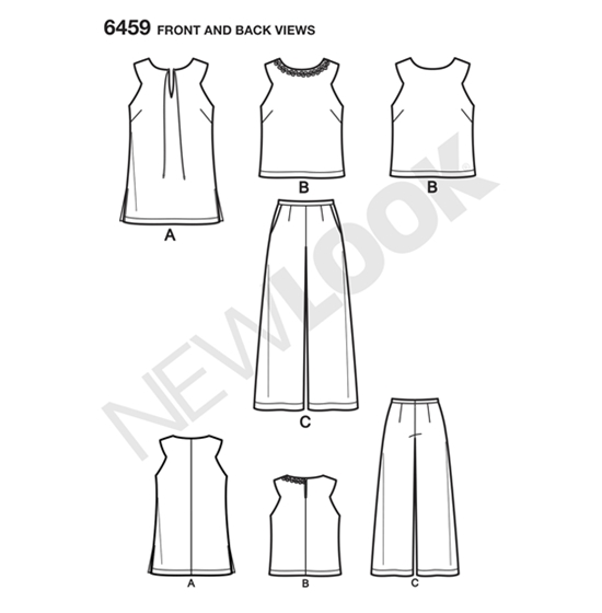 New Look 6459 snitmønster
