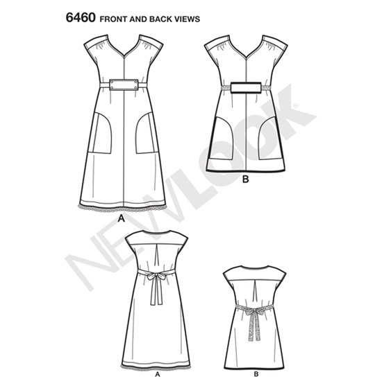 New Look 6460 snitmønster
