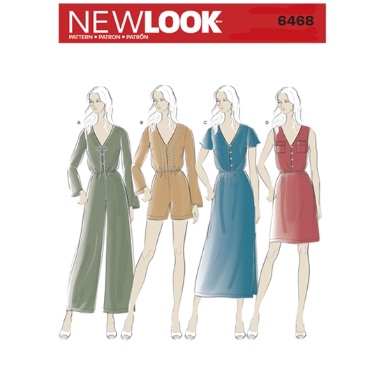 New Look 6468 snitmønster