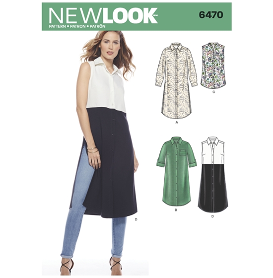 New Look 6470 snitmønster