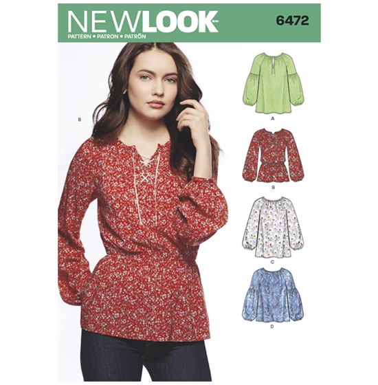 New Look 6472 snitmønster