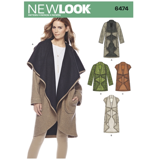 New Look 6474 snitmønster