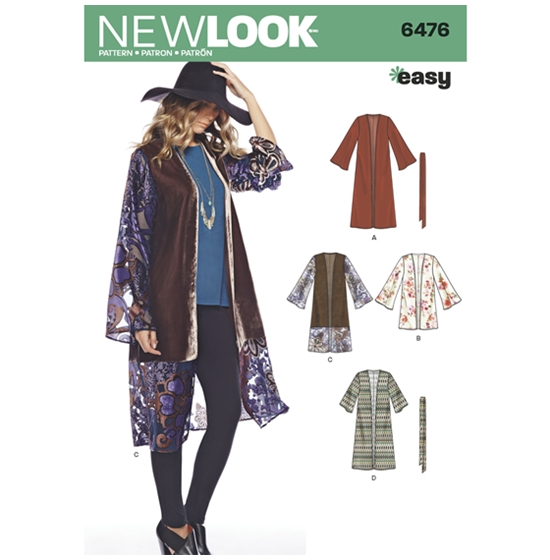 New Look 6476 snitmønster