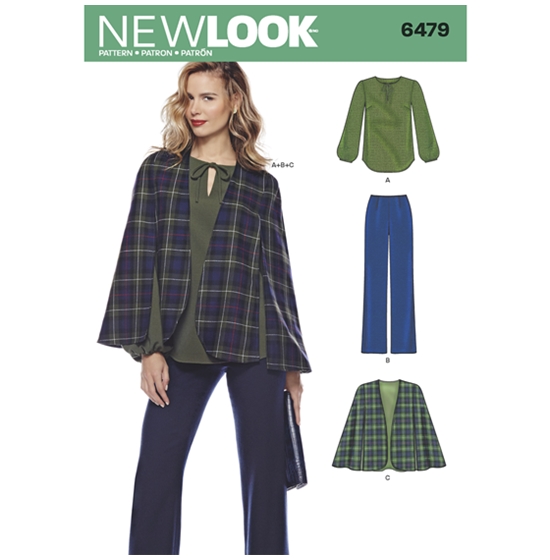 New Look 6479 snitmønster