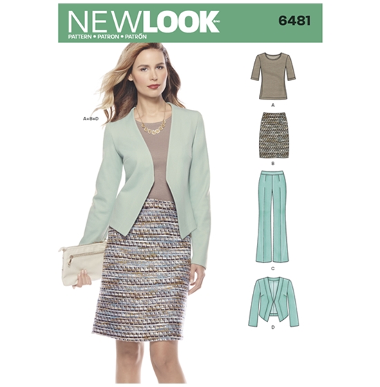 New Look 6481 snitmønster