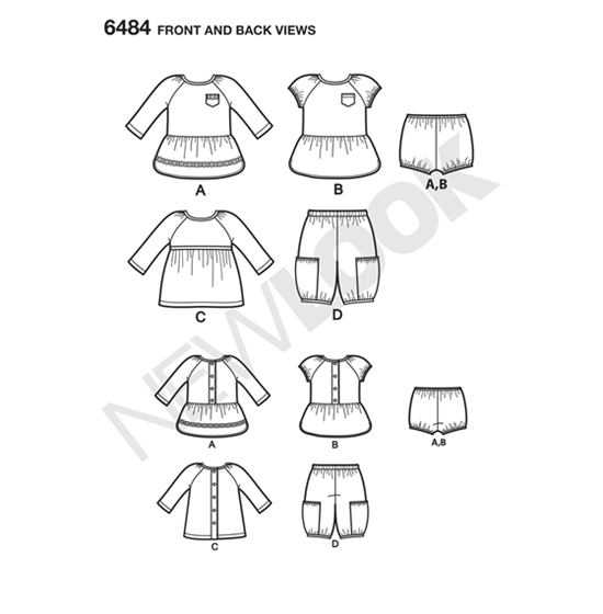 New Look 6484 snitmønster