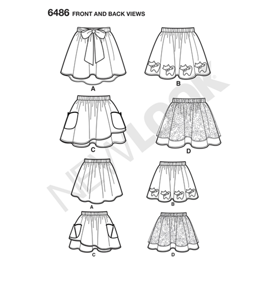 New Look 6486 snitmønster