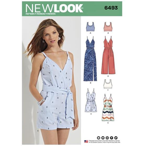 New Look 6493 snitmønster