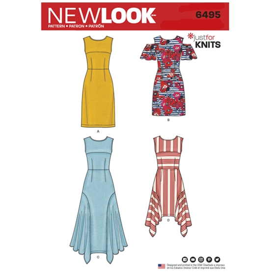 New Look 6495 snitmønster