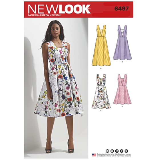 New Look 6497 snitmønster