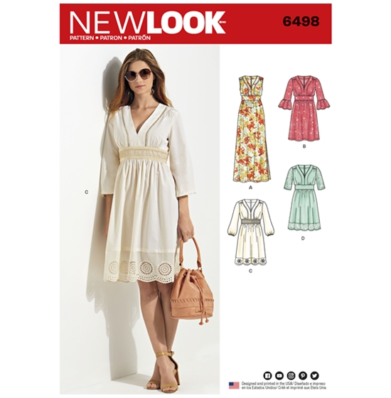 New Look 6498 snitmønster