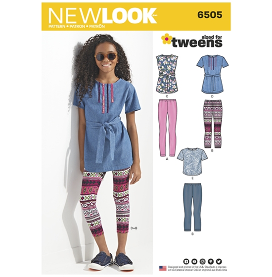 New Look 6505 snitmønster