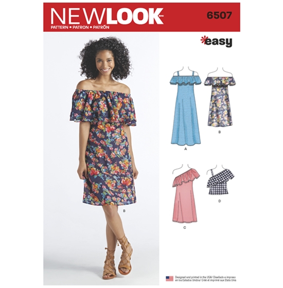 New Look 6507 snitmønster