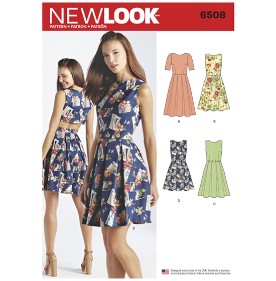 New Look 6508 snitmønster