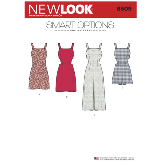 New Look 6509 snitmønster