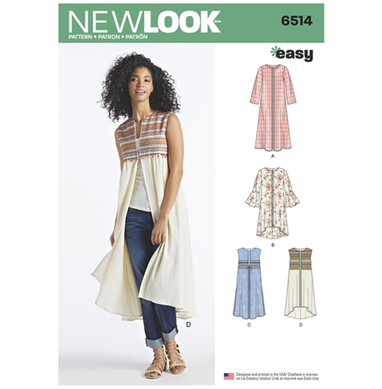 New Look 6514 snitmønster