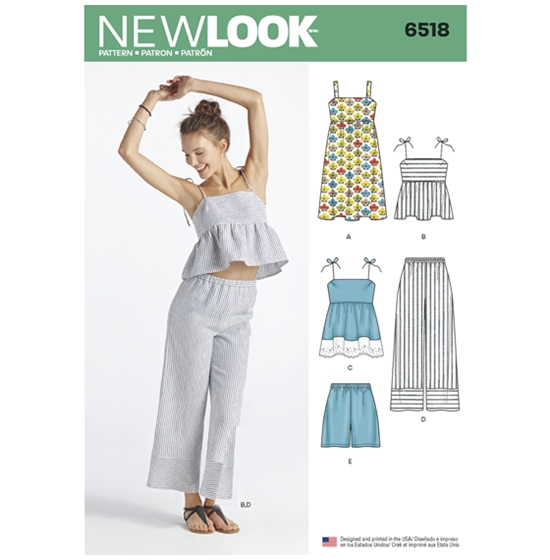 New Look 6518 snitmønster
