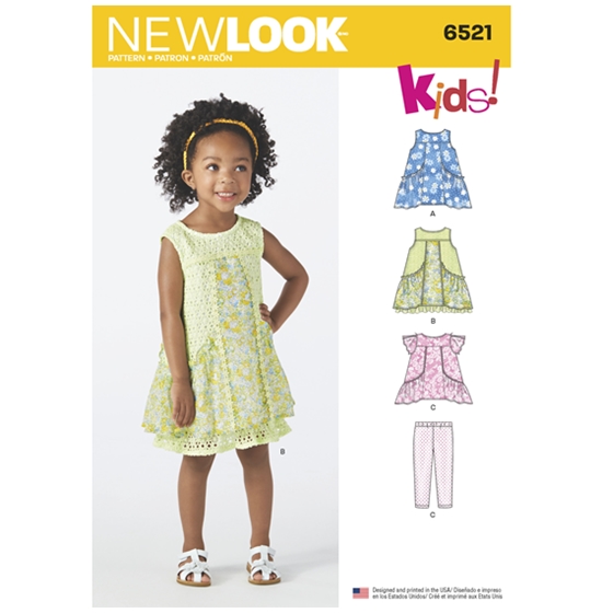 New Look 6521 snitmønster