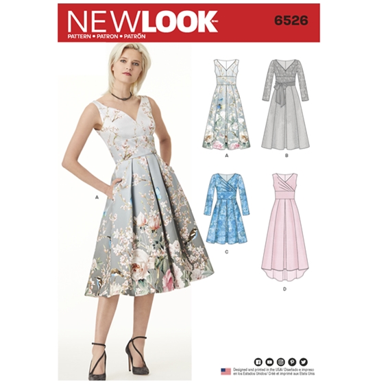 New Look 6526 snitmønster
