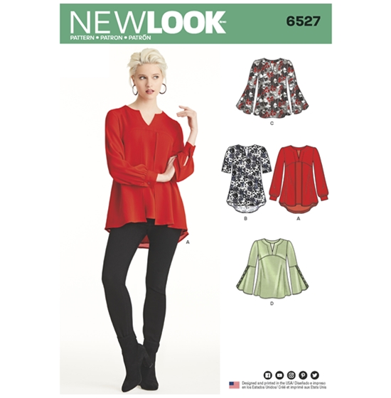New Look 6527 snitmønster
