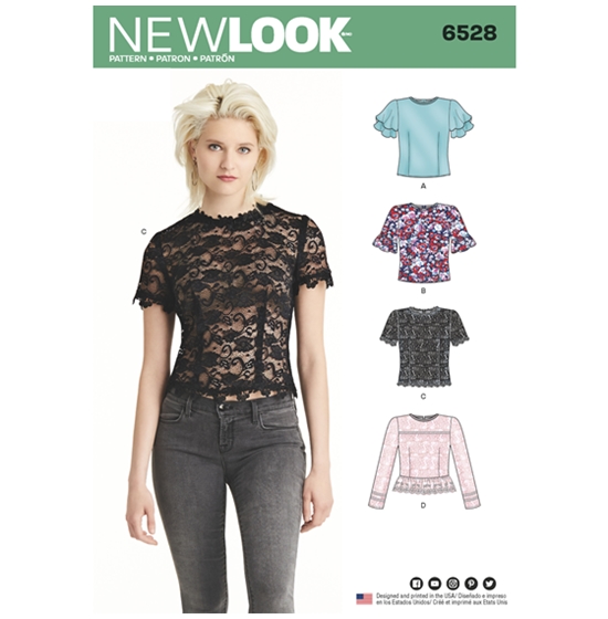 New Look 6528 snitmønster