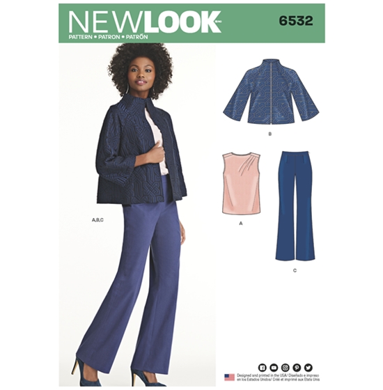 New Look 6532 snitmønster