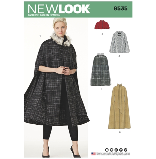 New Look 6535 snitmønster