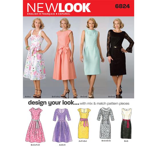 New Look 6824 snitmønster