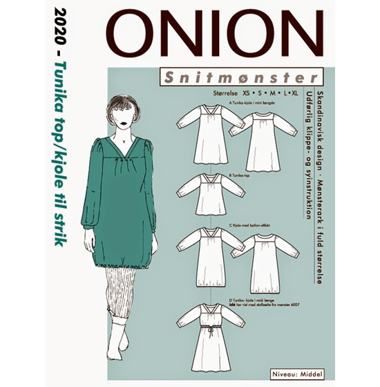 Onion 2020 Snitmønster