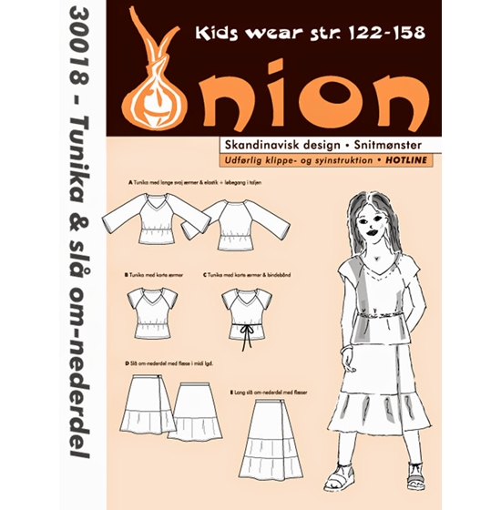 Onion 30018 Snitmønster
