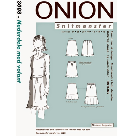 Onion 3008 Snitmønster