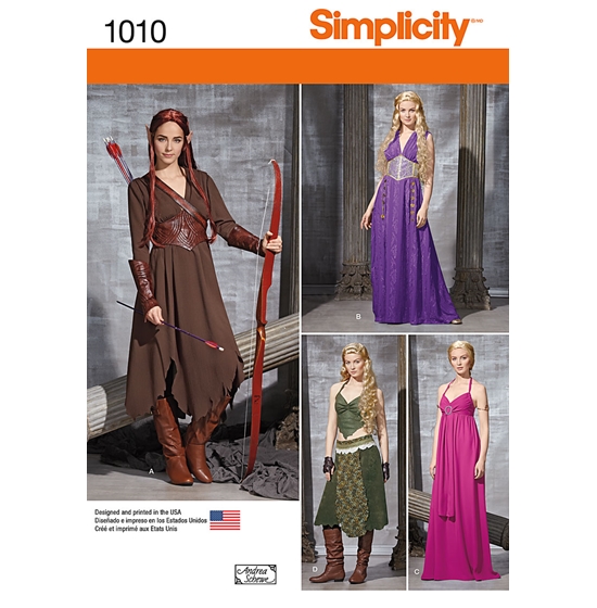 Simplicity 1010R5 snitmønster