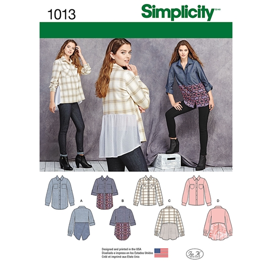 Simplicity 1013H5 snitmønster