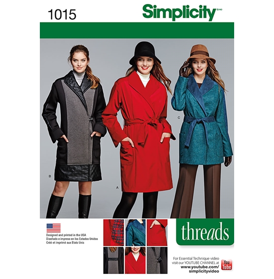 Simplicity 1015U5 snitmønster