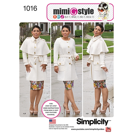 Simplicity 1016AA snitmønster