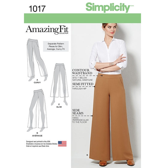Simplicity 1017H5 snitmønster